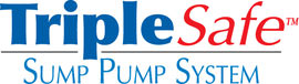 Sump pump system logo for our TripleSafe